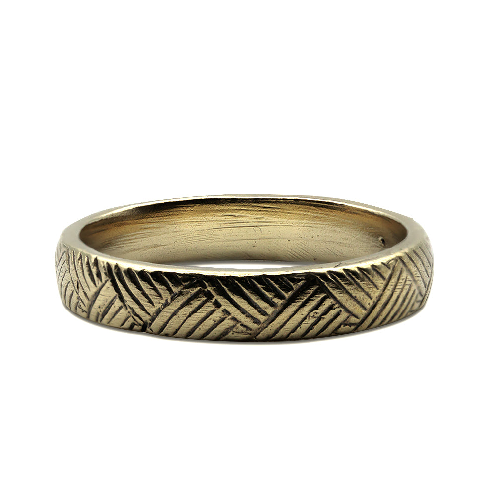 Vintage mens deals brass ring