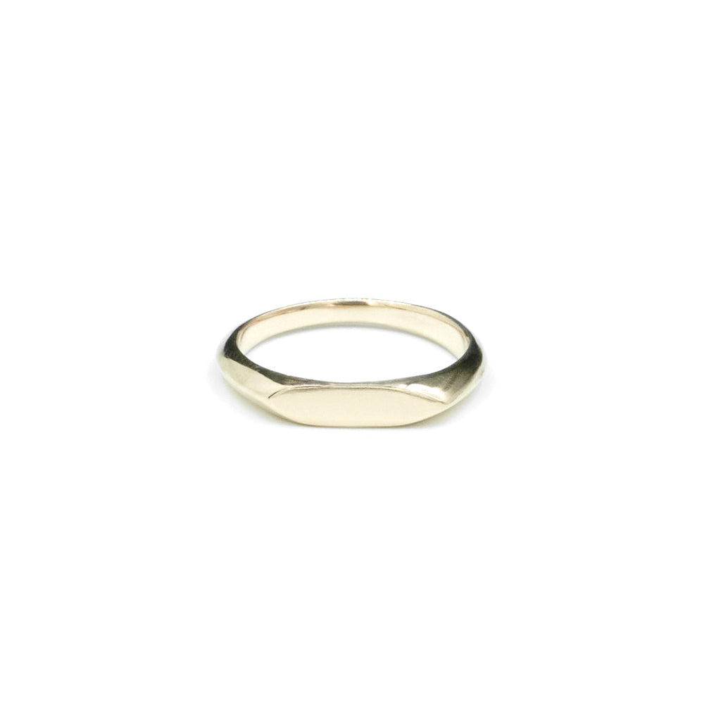 Mini Retro Signet Ring