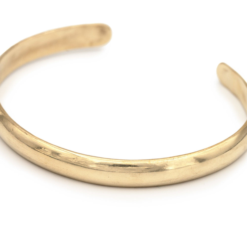 
                      
                        Vintage Classic Cuff Bracelet made of solid Brass. Handmade by jewelers in Brooklyn, NY.
                      
                    