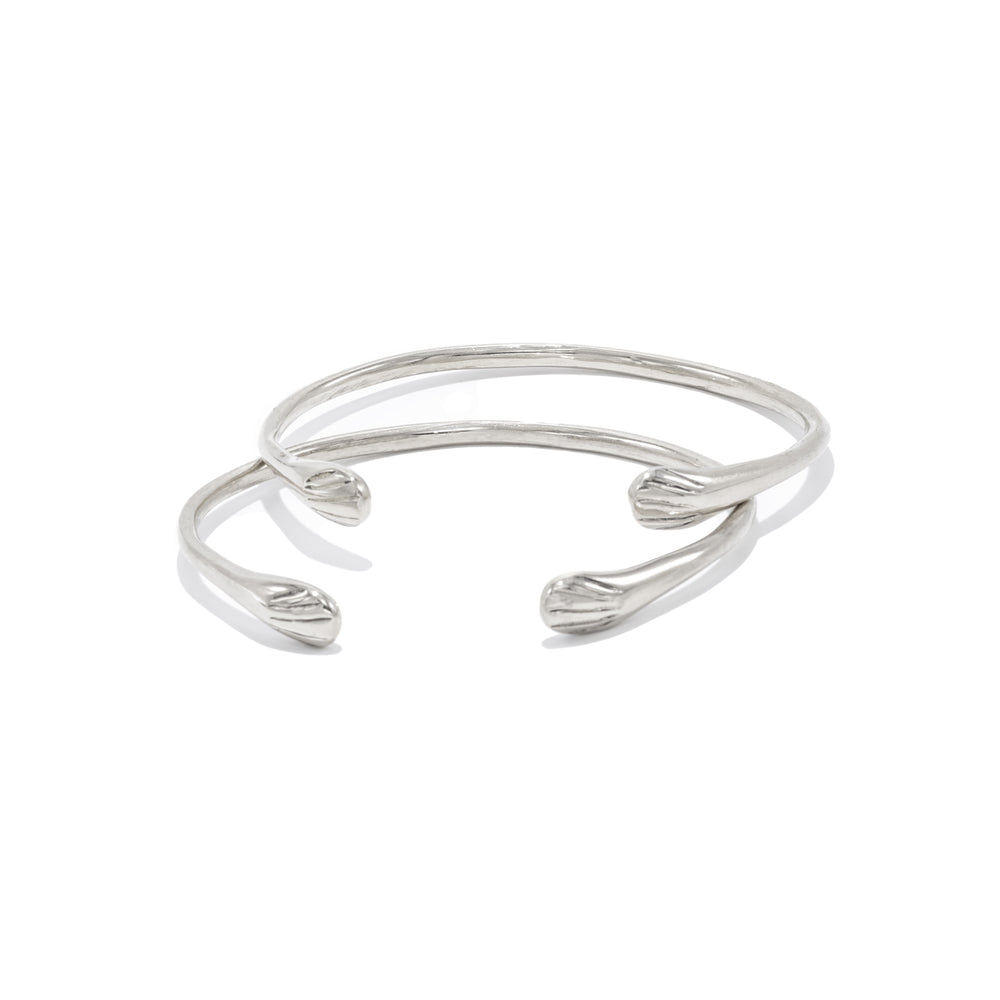 Seashell Bracelet in Silver