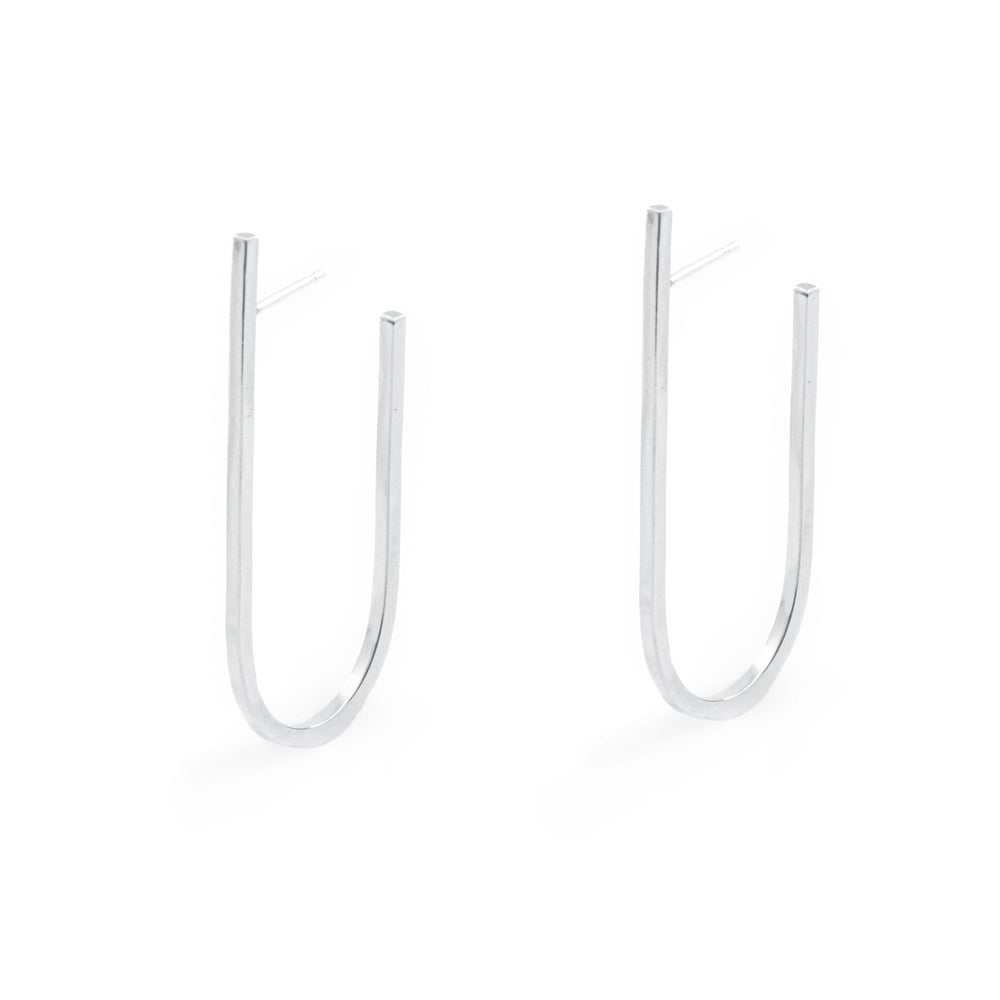 
                      
                        Horseshoe Hoop Earrings
                      
                    