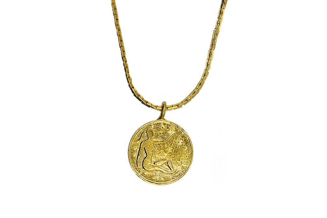 Goddess coin necklace discount
