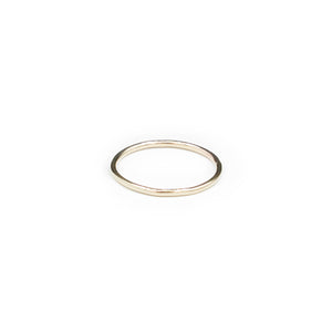 
            
                Load image into Gallery viewer, Thin Hammered Ring in Gold
            
        