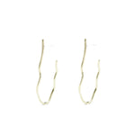 Atoll Earrings in Brass