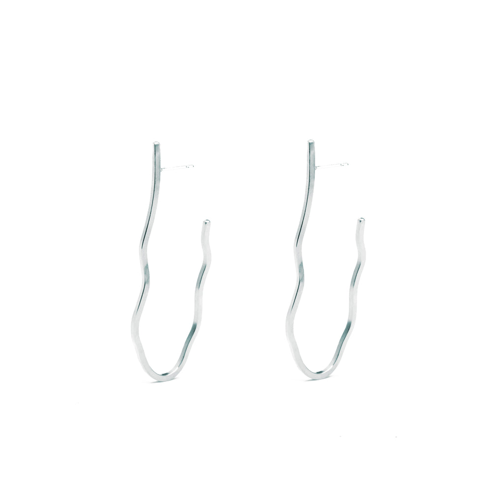 Atoll Earrings in Silver