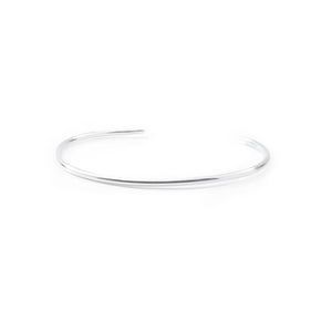 
            
                Load image into Gallery viewer, Thin Cuff Bracelet in SIlver
            
        