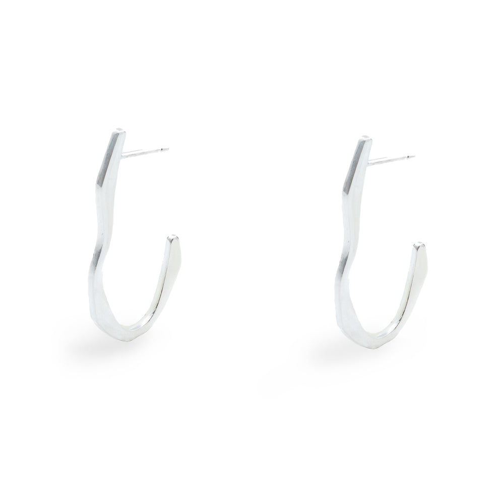 
                      
                        Wave Hoop Earrings
                      
                    