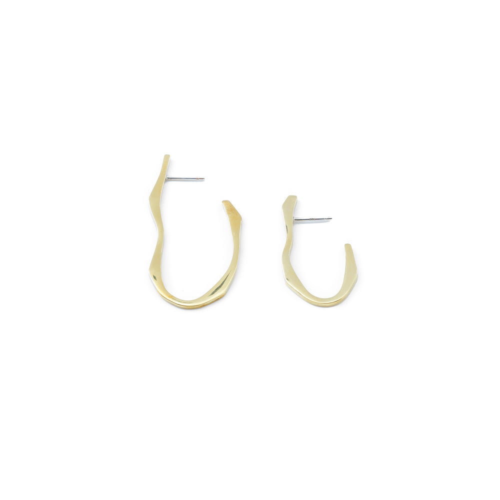 
                      
                        Wave Hoop Earrings
                      
                    