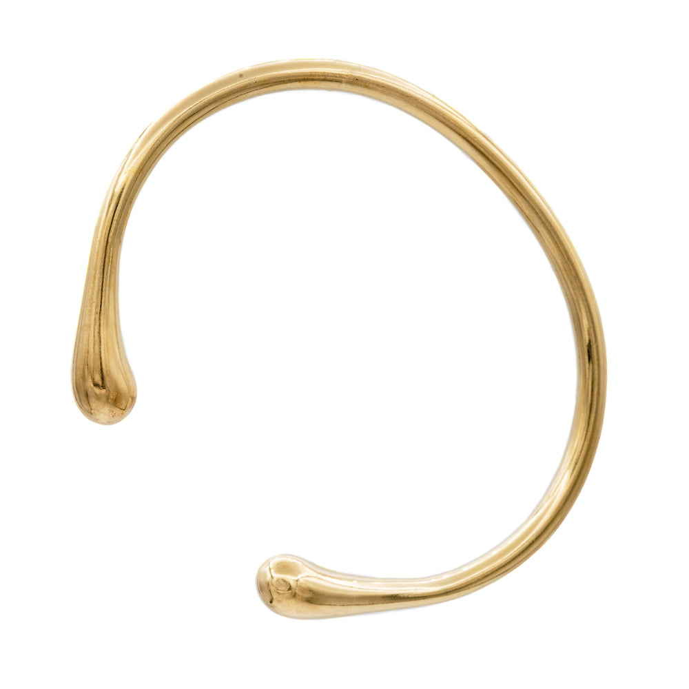 Vintage inspired simple seapod bracelet in 100% recycled solid brass. Cast from seapods that are from the shores of long island. Custom Handmade by jewelers in Brooklyn, NY.